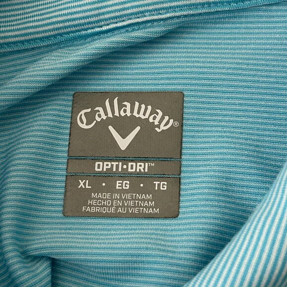 collection of 2 Callaway OPTI-DRI men's golf shirts. Size XL - Picture 8 of 9